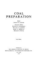 Cover of: Coal preparation
