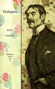 Cover of: Dialogues by Paul Valéry