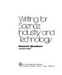 Cover of: Writing for science, industry, and technology by Howard H. Hirschhorn