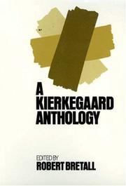 Cover of: Kierkegaard Anthology by Robert Bretall