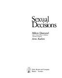 Cover of: Sexual decisions