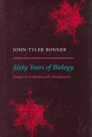 Cover of: Sixty years of biology