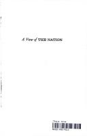 Cover of: A view of the Nation by Edited by Henry M. Christman. Introd. by Carey McWilliams.