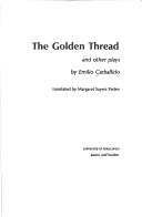 The golden thread and other plays