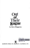 Out of their league by Dave Meggyesy