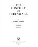Cover of: The history of Cornwall