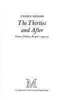 The Thirties and after : poetry, politics, people (1933-75)