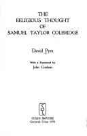 The religious thought of Samuel Taylor Coleridge