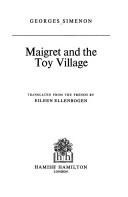 Maigret and the toy village