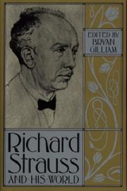 Cover of: Richard Strauss and his world