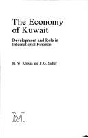 The economy of Kuwait : development and role in international finance