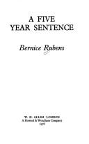 Cover of: A five year sentence