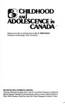 Cover of: Childhood and adolescence in Canada
