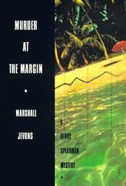 Cover of: Murder at the margin: a Henry Spearman mystery