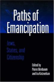 Cover of: Paths of emancipation: Jews, states, and citizenship