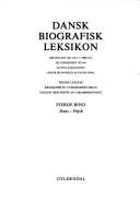 Cover of: Dansk biografisk leksikon.