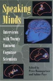 Speaking minds : interviews with twenty eminent cognitive scientists