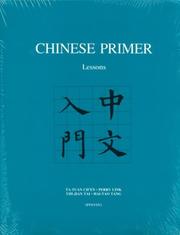 Cover of: Chinese primer.