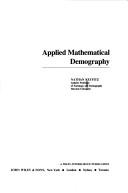 Cover of: Applied mathematical demography