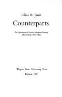 Cover of: Counterparts: the dynamics of Franco-German literary relationships, 1770-1895