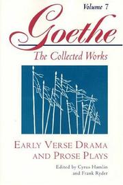 Early verse drama and prose plays