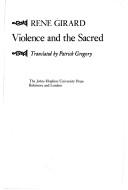Cover of: Violence et le sacré