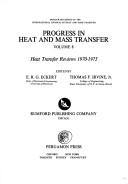 Progress in heat and mass transfer. Vol.8, Heat transfer reviews, 1970-1975