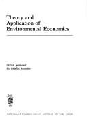 Theory and application of environmental economics