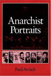 Cover of: Anarchist portraits