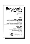 Cover of: Therapeutic exercise