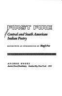 Cover of: First fire by Hugh Fox