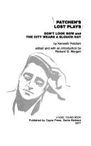 Cover of: Patchen's Lost plays by Kenneth Patchen