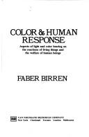 Cover of: Color & Human Response