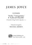Ulysses, 'Aeolus', 'Lestrygonians', & 'Scylla and Charybdis' : a facsimile of page proofs for episodes 7-9