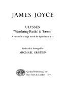 Ulysses, 'Wandering rocks' & 'Sirens' : a facsimile of page proofs for episodes 10 & 11