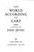 Cover of: The world according to Garp