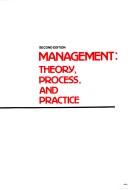 Management : theory, process and practice