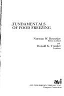 Cover of: Fundamentals of food freezing