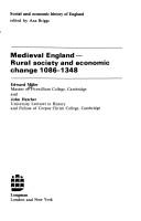 Medieval England : rural society and economic change, 1086-1348