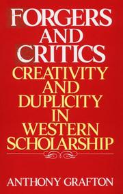 Cover of: Forgers and critics
