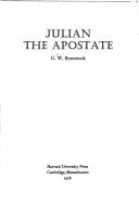 Cover of: Julian the Apostate