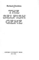 The selfish gene