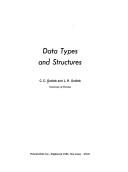 Cover of: Data types and structures by C. C. Gotlieb