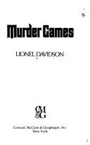 Cover of: Murder games