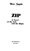 Cover of: Zip: a novel of the left and the right
