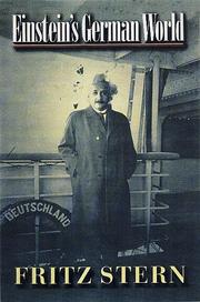 Cover of: Einstein's German world
