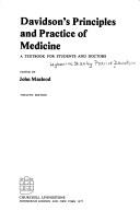 Davidson's principles and practice of medicine : a textbook for students and doctors