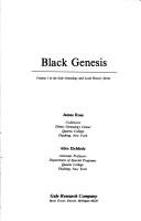 Cover of: Black genesis by Rose, James M.