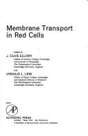 Membrane transport in red cells