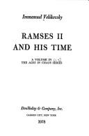Ramses II and his time by Immanuel Velikovsky